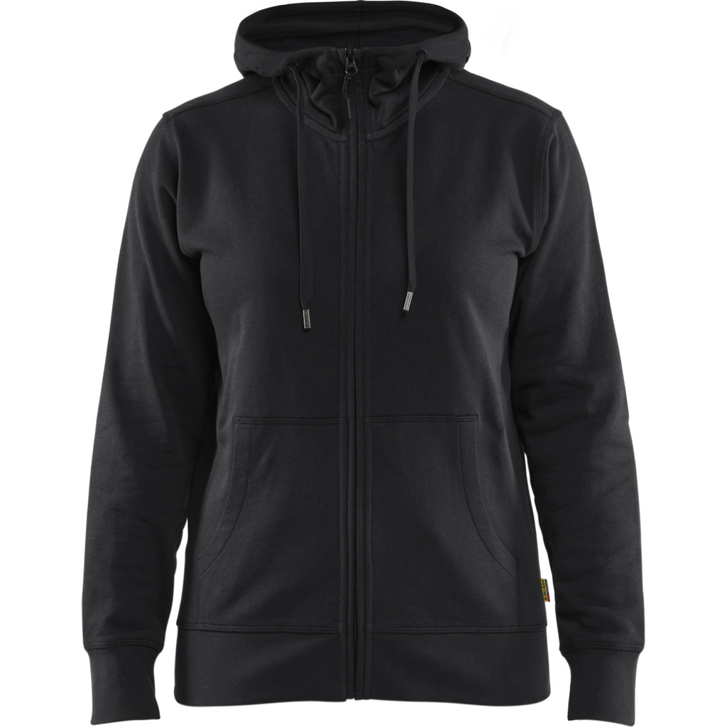 Blaklader Ladies Zip Hoodie, Black