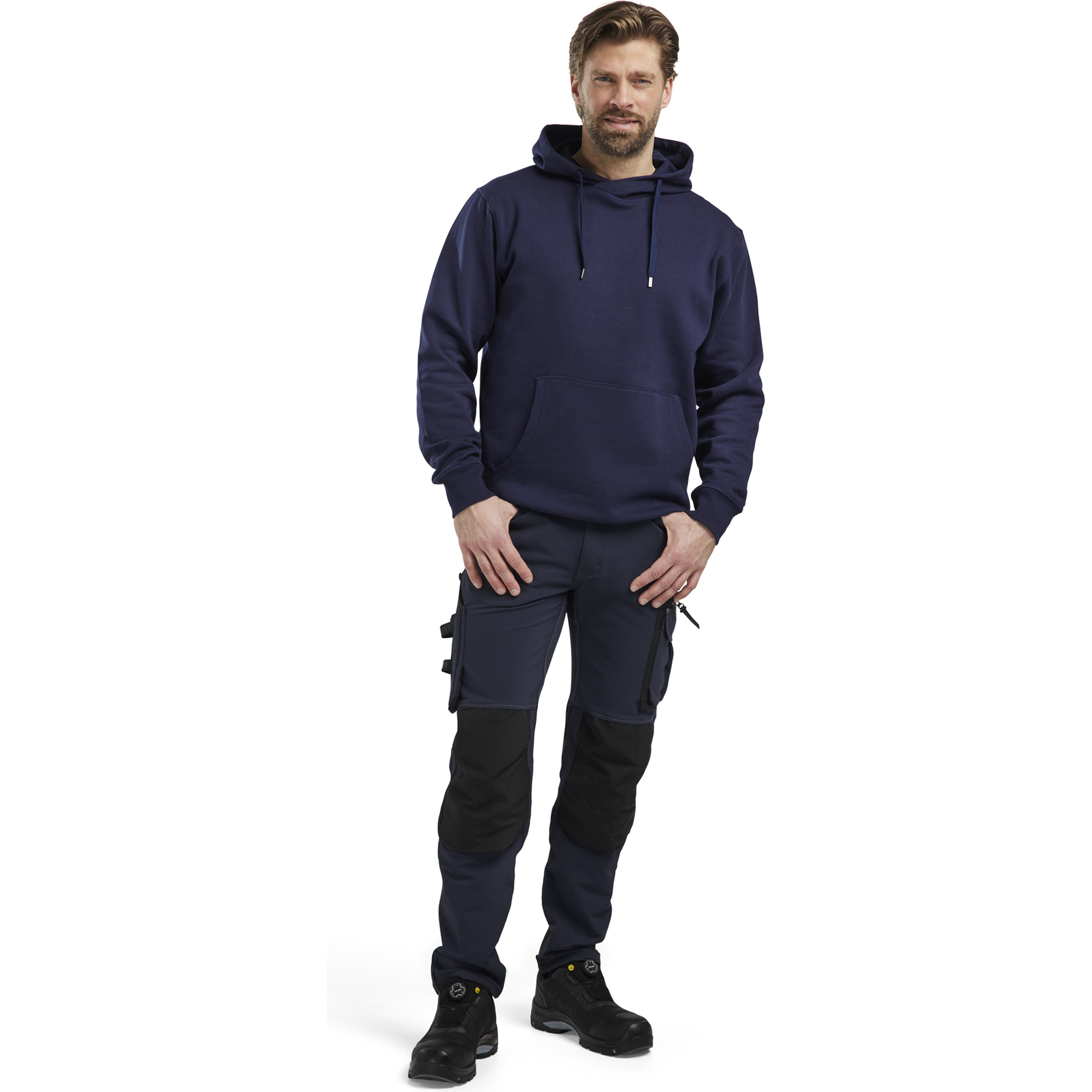 Blaklader Hooded Sweatshirt, Navy (5)