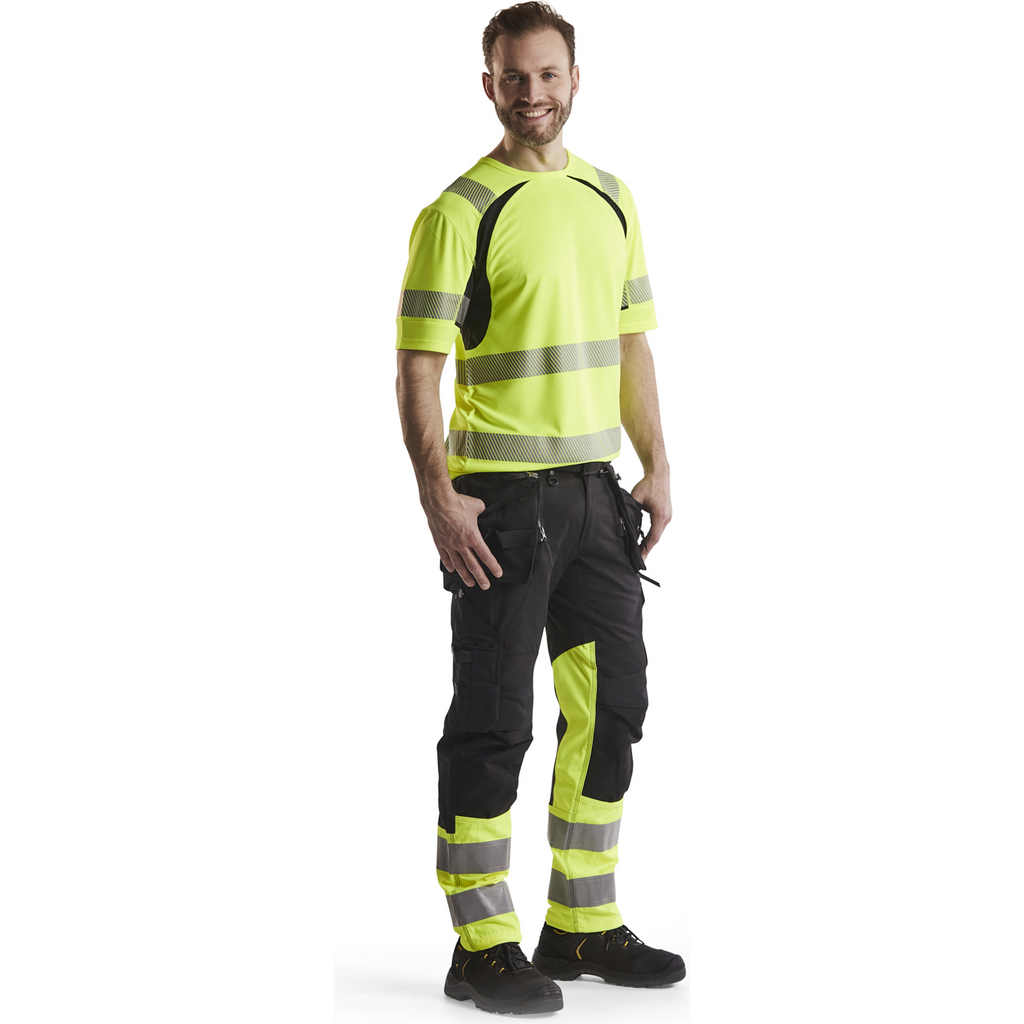 Blaklader High Vis UV Protection T-Shirt, Yellow/Black (5)