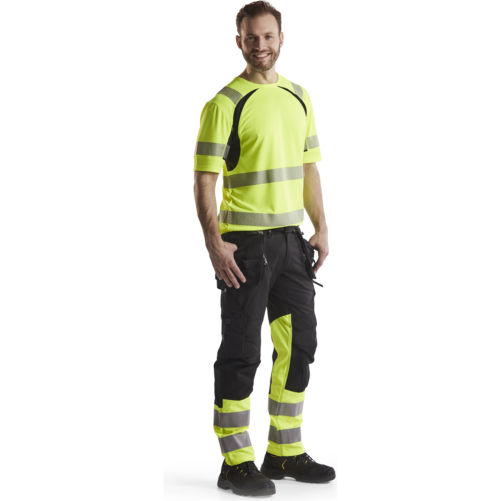 Blaklader High Vis UV Protection T-Shirt, Yellow/Black (5)