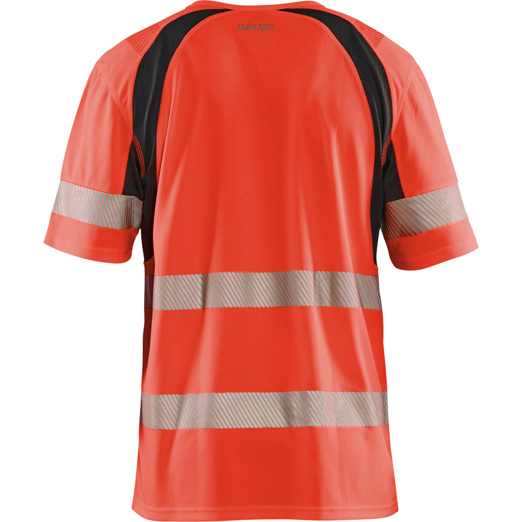 Blaklader High Vis UV Protection T-Shirt, Red/Black (4)