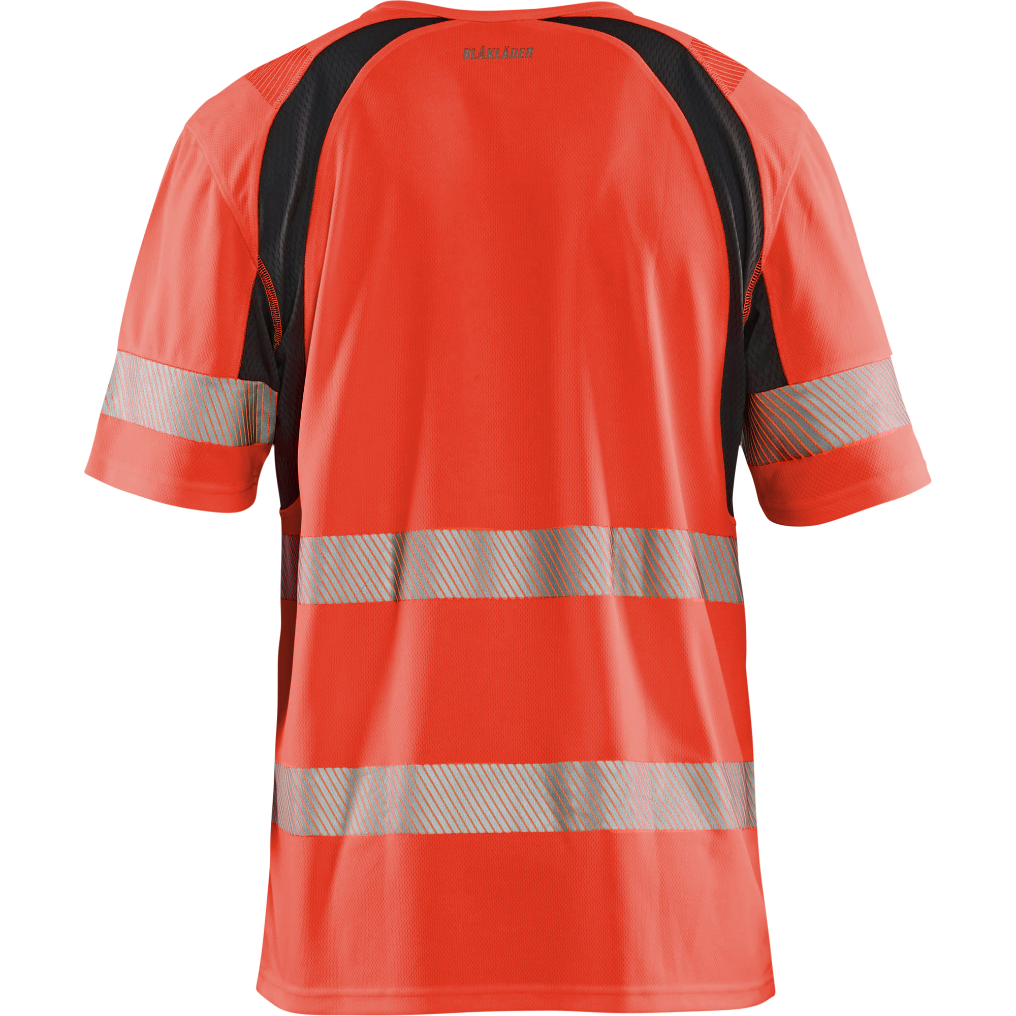 Blaklader High Vis UV Protection T-Shirt, Red/Black (4)
