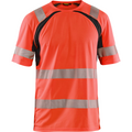 Blaklader High Vis UV Protection T-Shirt, Red/Black