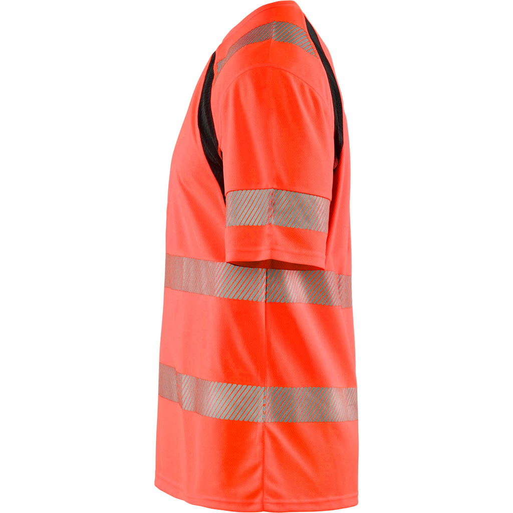 Blaklader High Vis UV Protection T-Shirt, Red/Black (3)