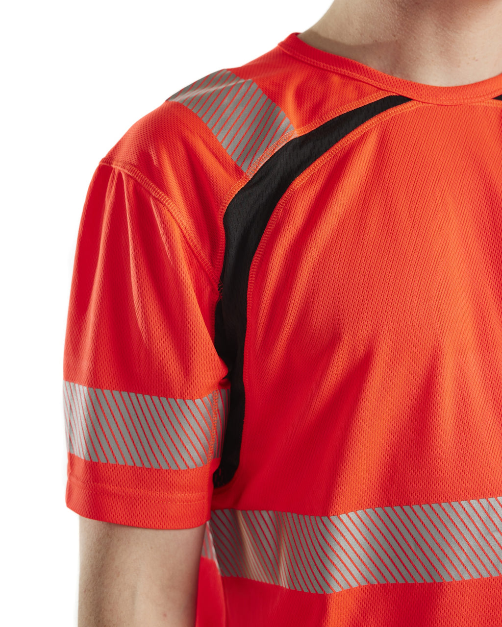 Blaklader High Vis UV Protection T-Shirt, Red/Black (6)