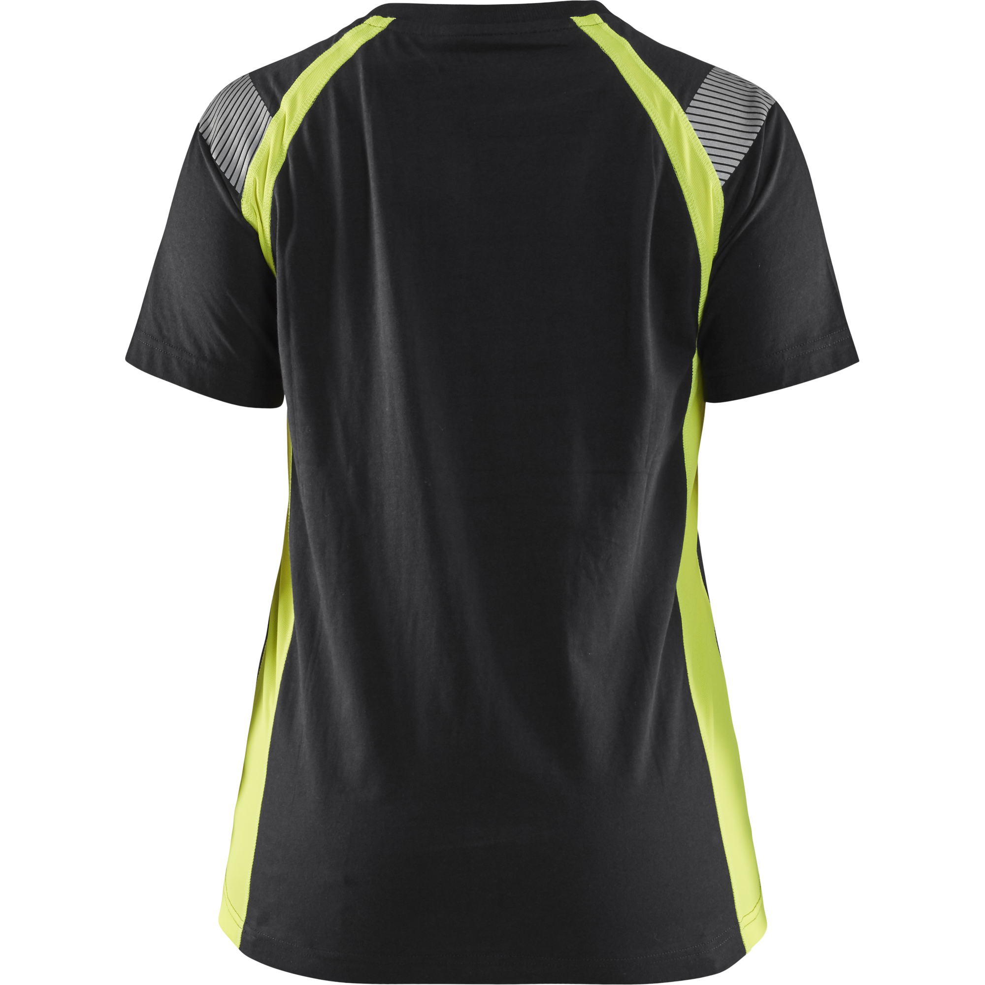 Blaklader Ladies T-Shirt, Black/Yellow (4)