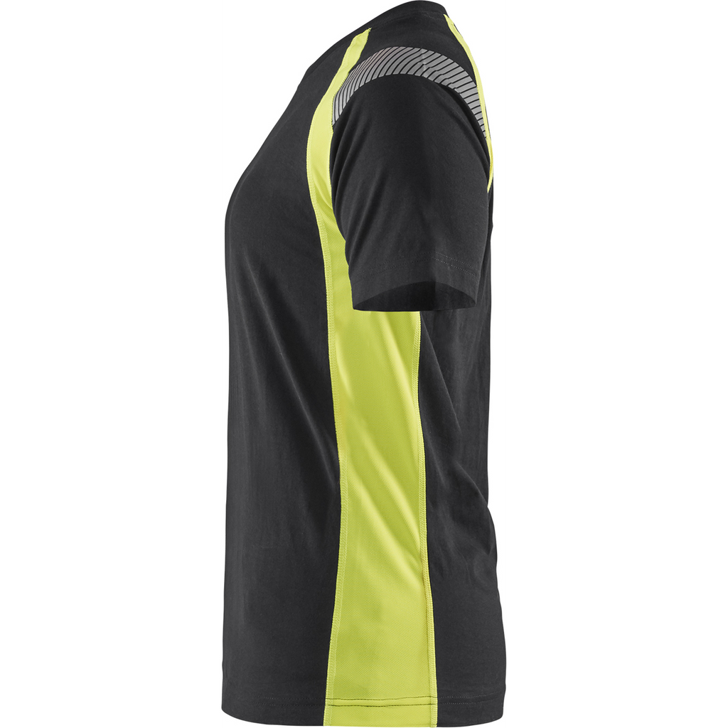 Blaklader Ladies T-Shirt, Black/Yellow (3)