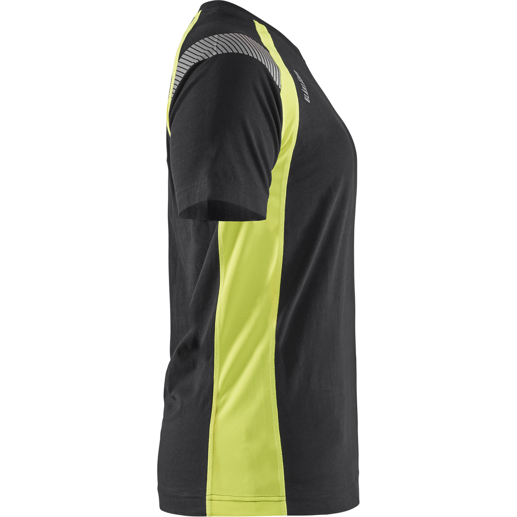 Blaklader Ladies T-Shirt, Black/Yellow (2)