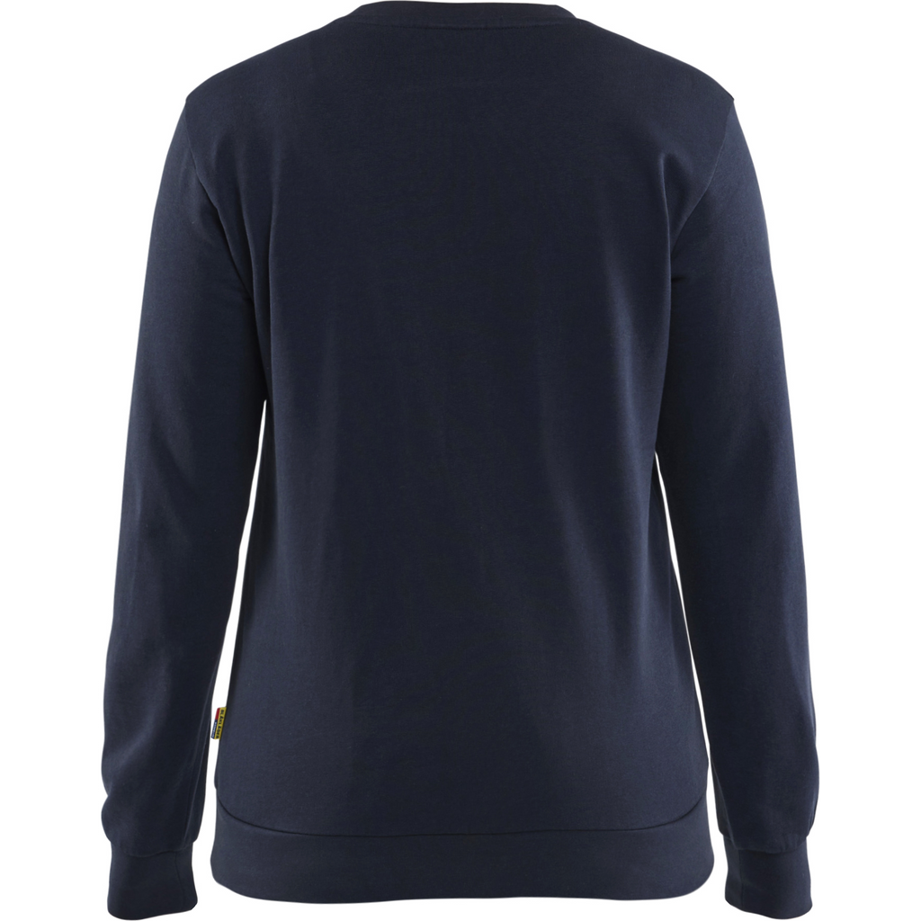 Blaklader Women's Sweatshirt, Dark Navy Blue (4)