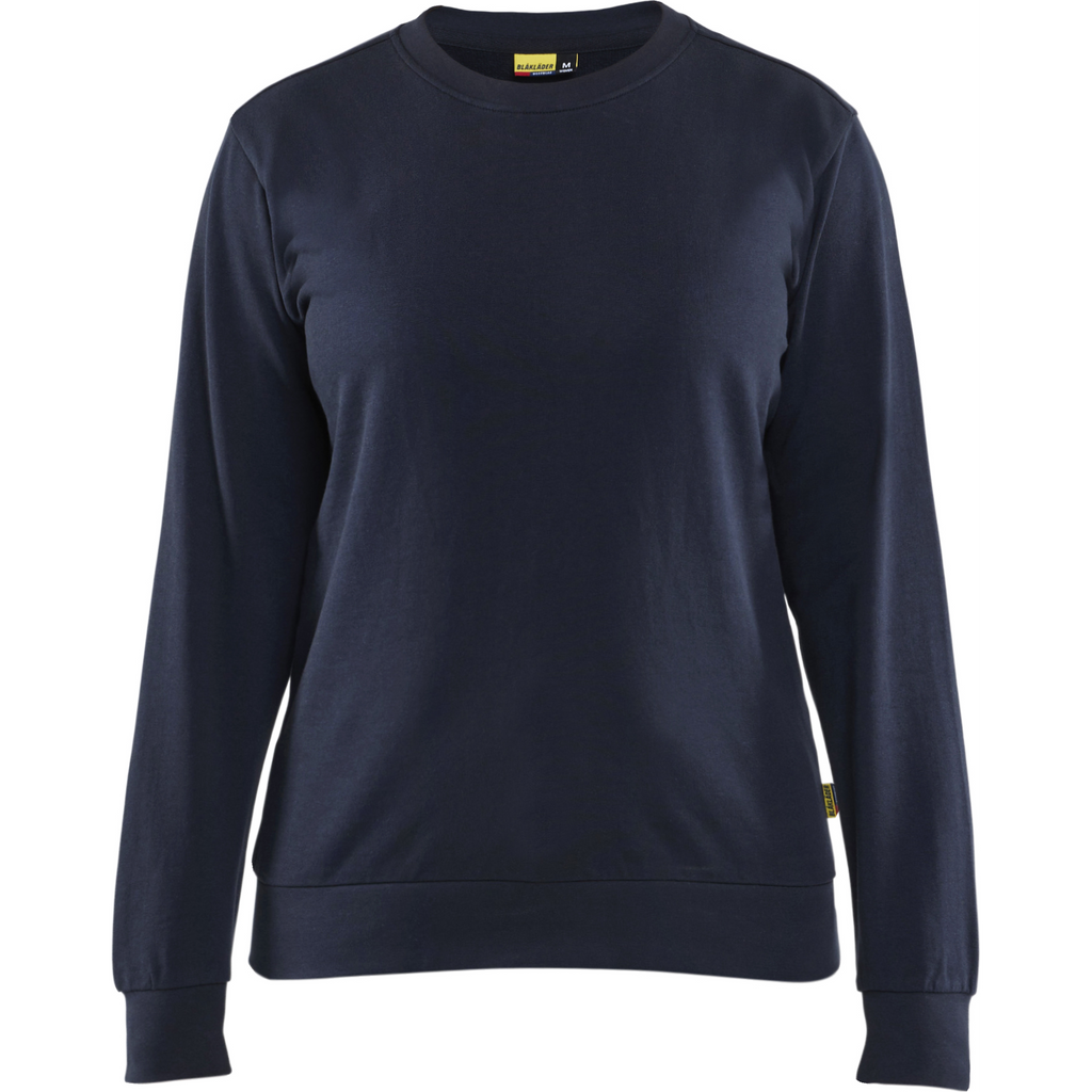 Blaklader Women's Sweatshirt, Dark Navy Blue