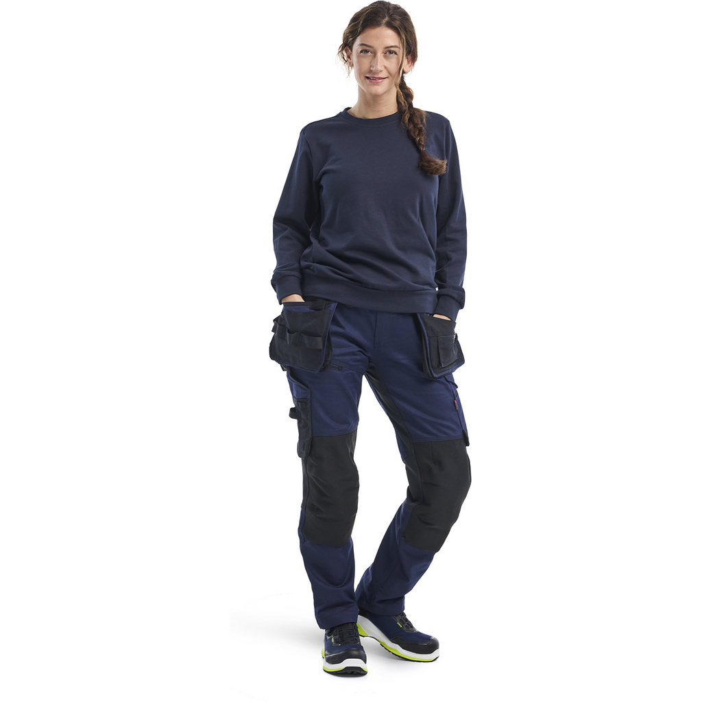 Blaklader Women's Sweatshirt, Dark Navy Blue (5)