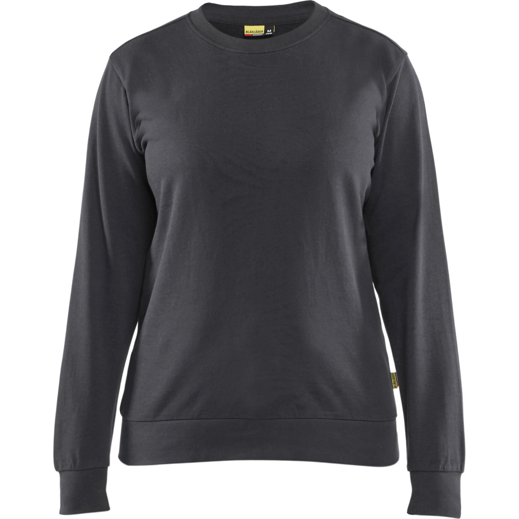 Blaklader Ladies Sweatshirt, Medium Grey