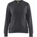 Blaklader Ladies Sweatshirt, Medium Grey