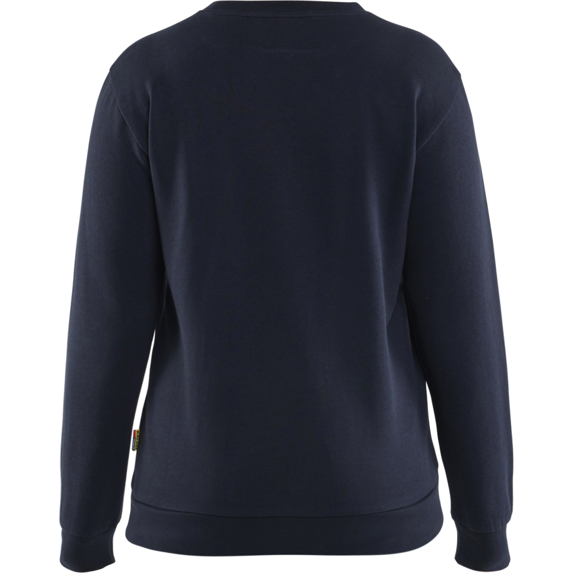 Blaklader Women's Sweatshirt, Dark Navy/Yellow (4)