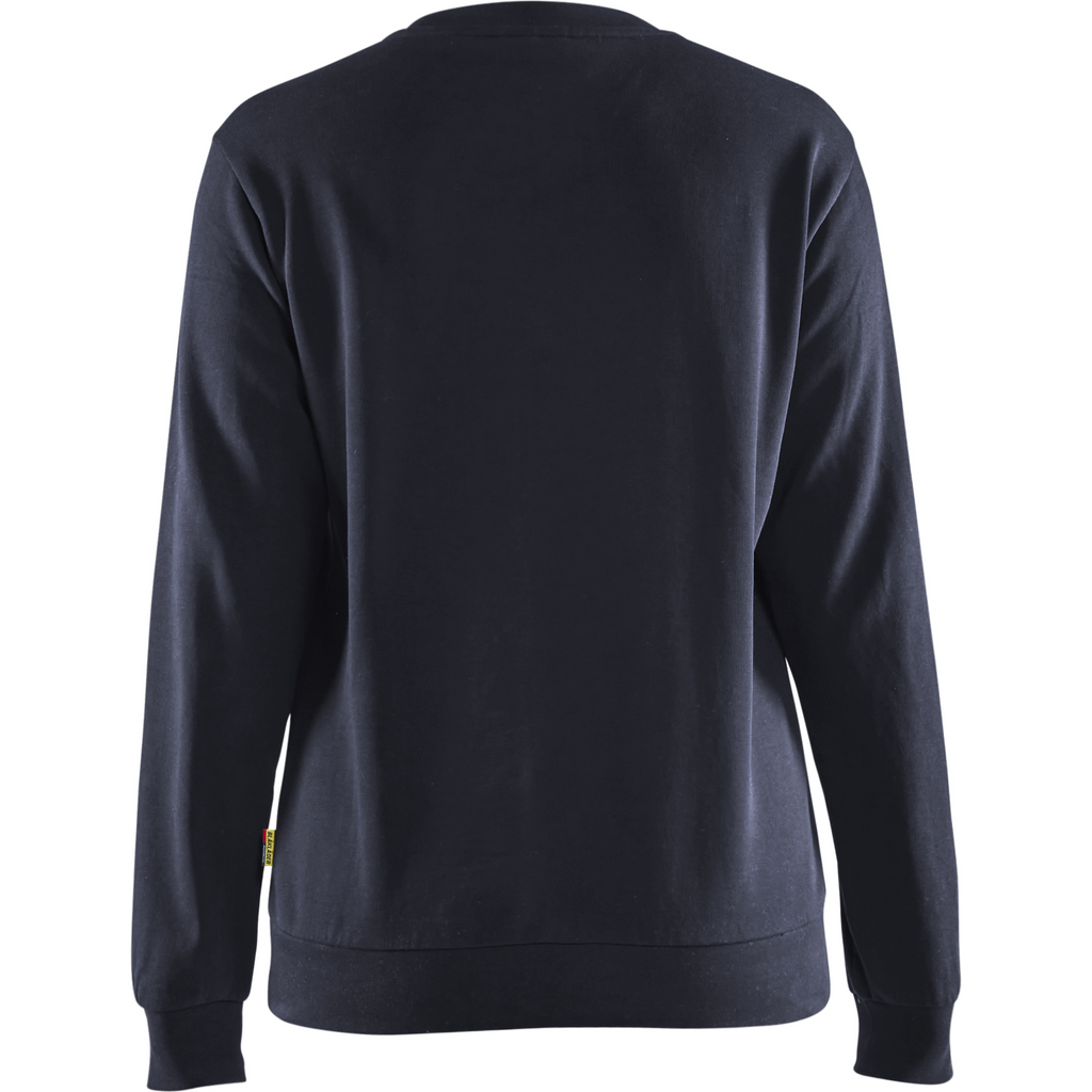 Blaklader Ladies Sweatshirt, Dark Navy/Black (4)