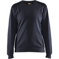 Blaklader Ladies Sweatshirt, Dark Navy/Black
