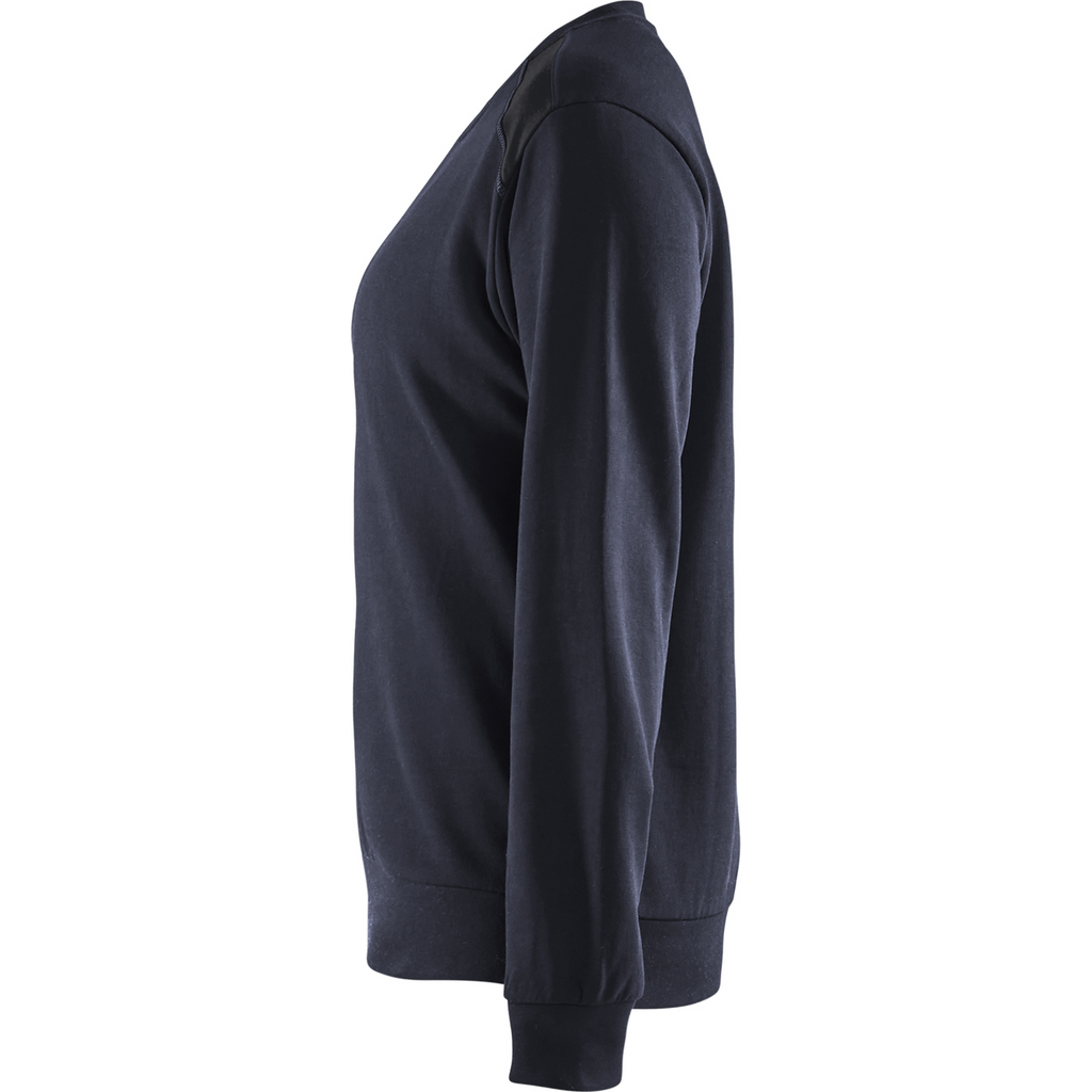Blaklader Ladies Sweatshirt, Dark Navy/Black (3)