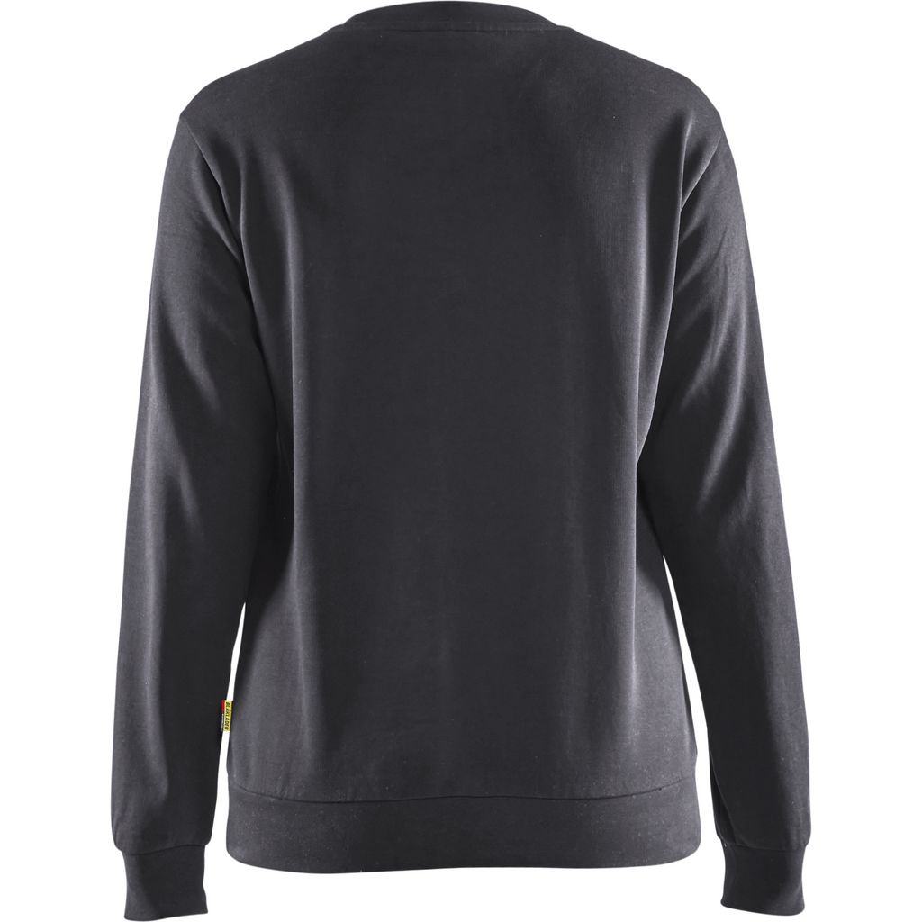 Blaklader Ladies Sweatshirt, Medium Grey/Black (4)