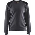 Blaklader Ladies Sweatshirt, Medium Grey/Black
