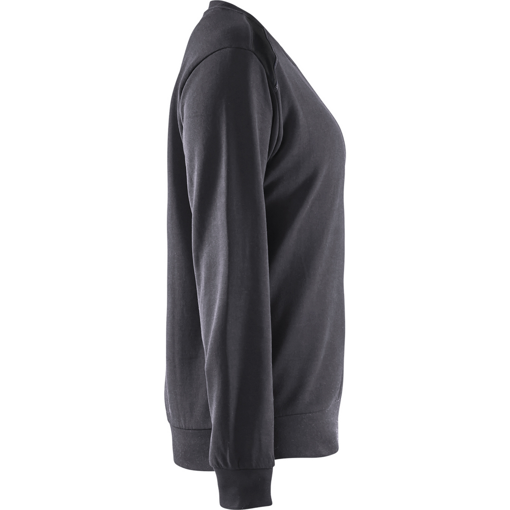 Blaklader Ladies Sweatshirt, Medium Grey/Black (2)