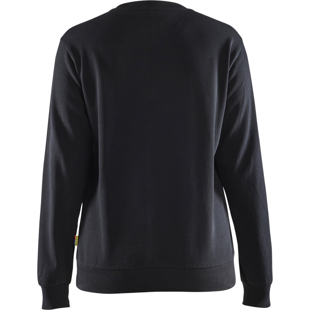 Blaklader Women's Sweatshirt, Black/Yellow (4)