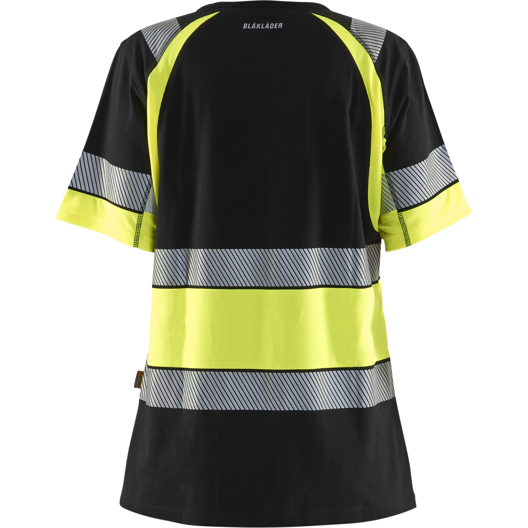 Blaklader High Vis Ladies T-Shirt, Black/Yellow (4)