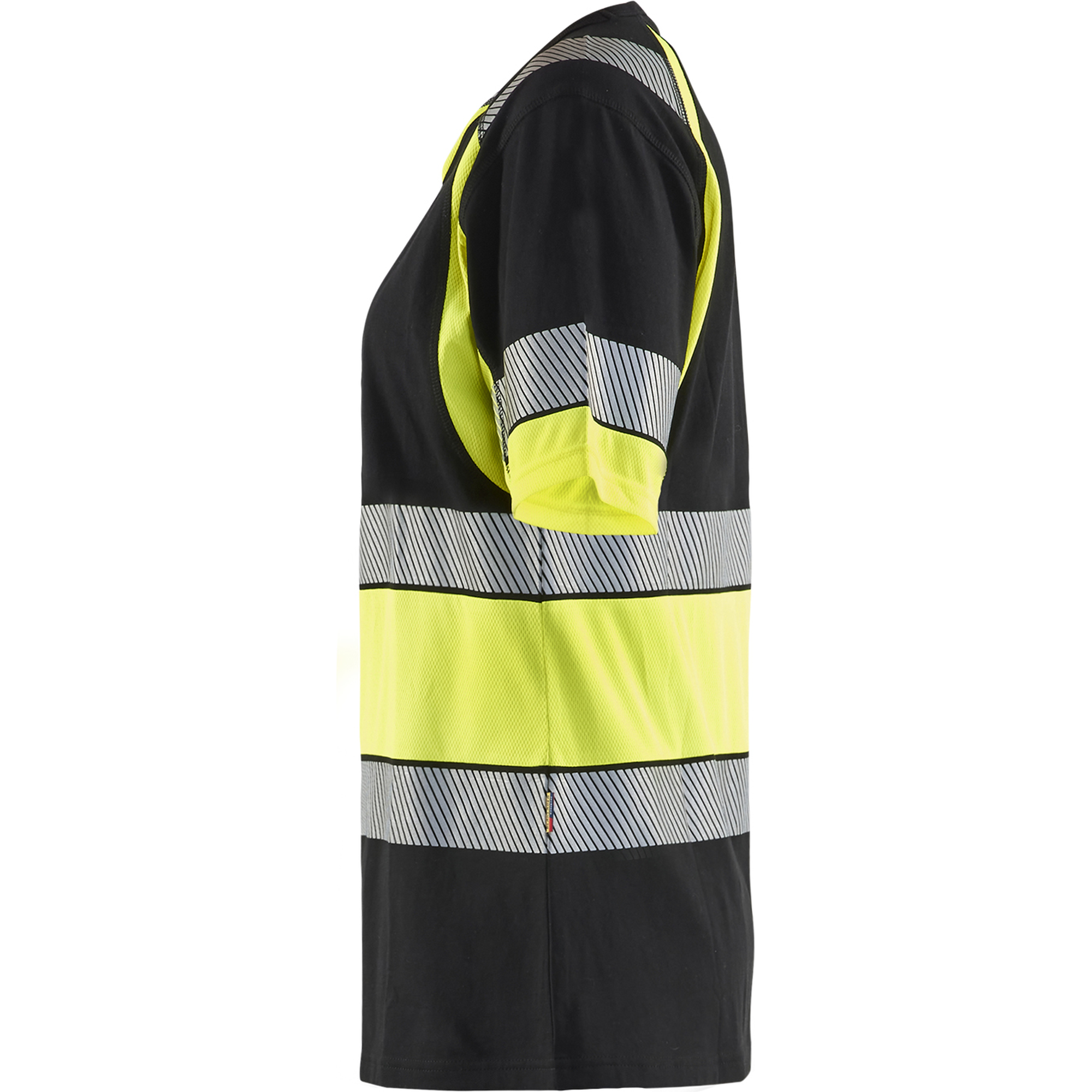 Blaklader High Vis Ladies T-Shirt, Black/Yellow (3)