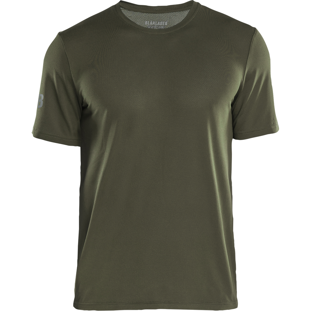Blaklader Functional UV Protection T-Shirt, Forest Green