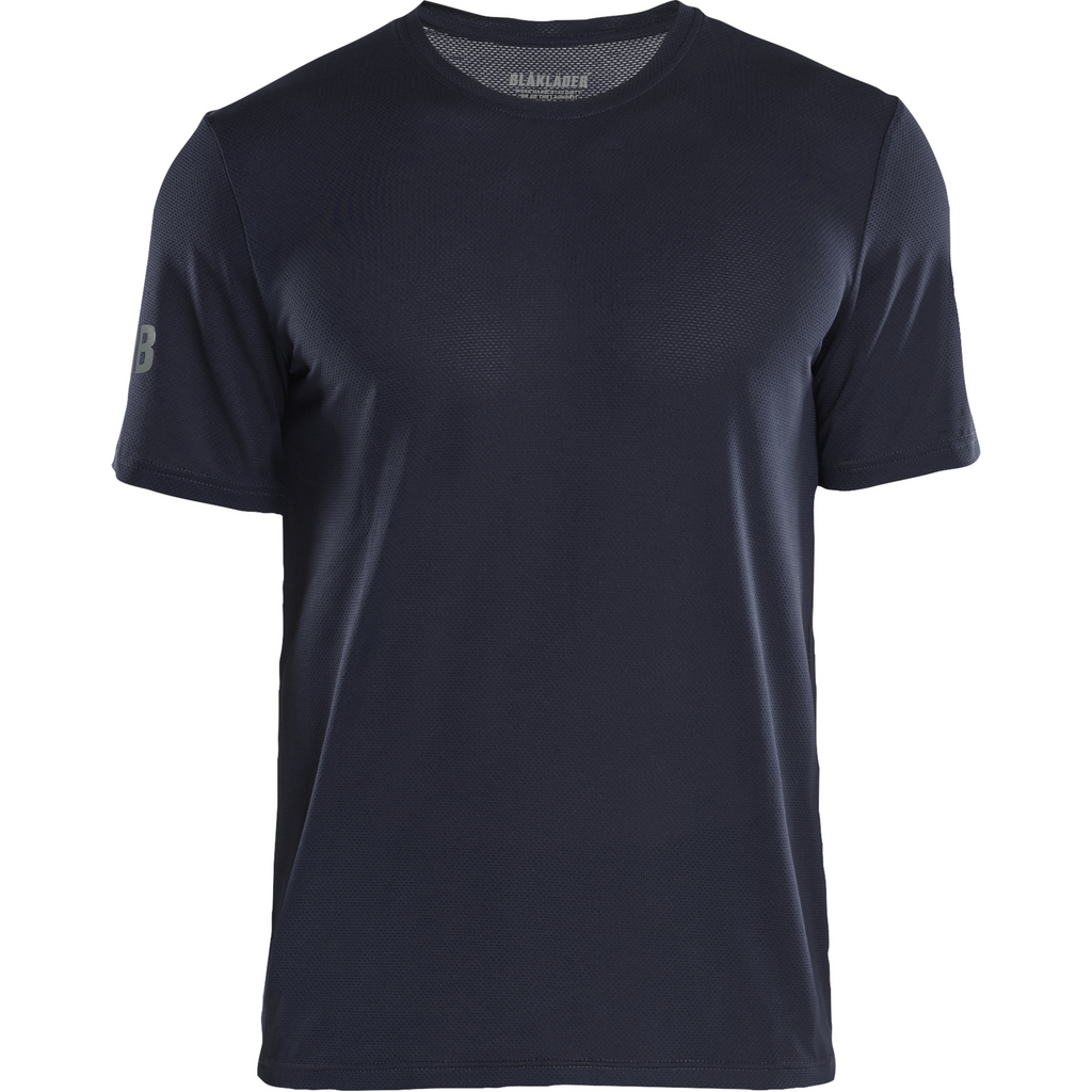 Blaklader Functional UV Protection T-Shirt, Dark Navy Blue