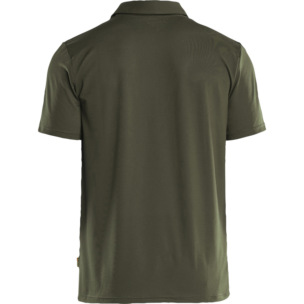Blaklader Functional Polo Shirt with UV Protection, Forest Green (4)