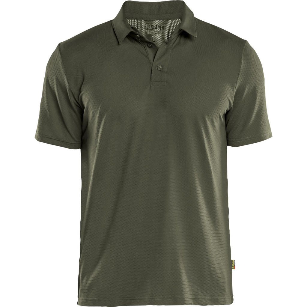 Blaklader Functional Polo Shirt with UV Protection, Forest Green