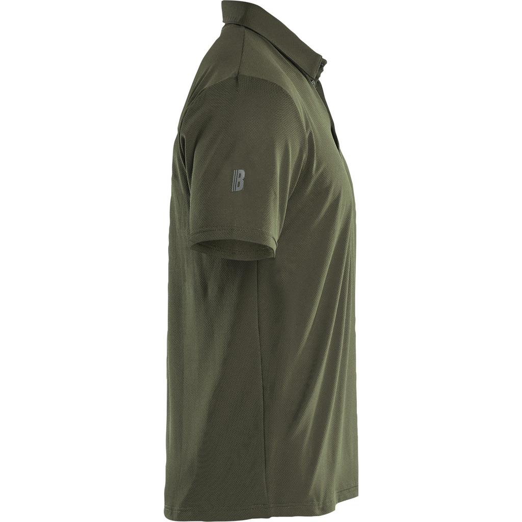 Blaklader Functional Polo Shirt with UV Protection, Forest Green (2)