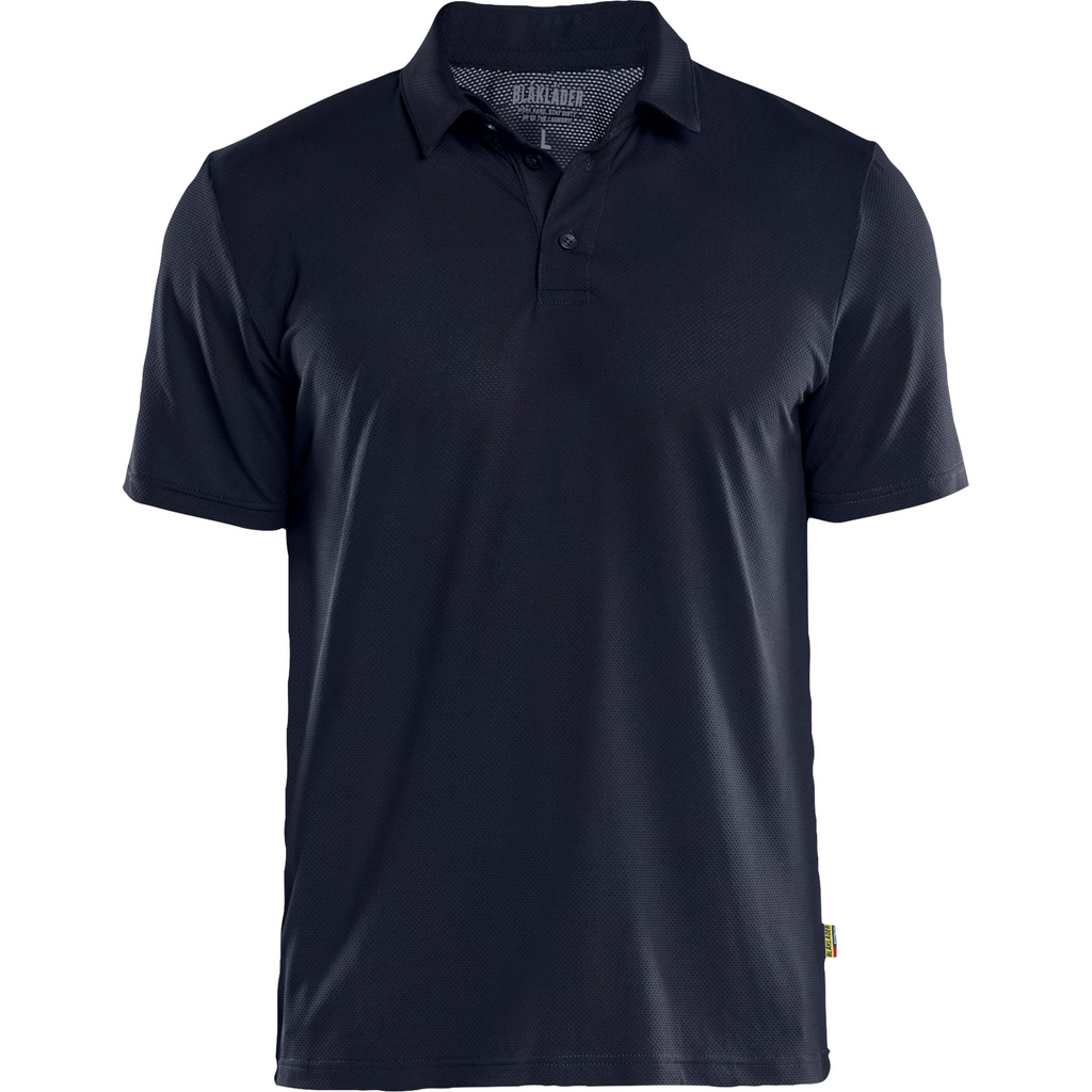 Blaklader Functional UV Protection Polo Shirt, Dark Navy