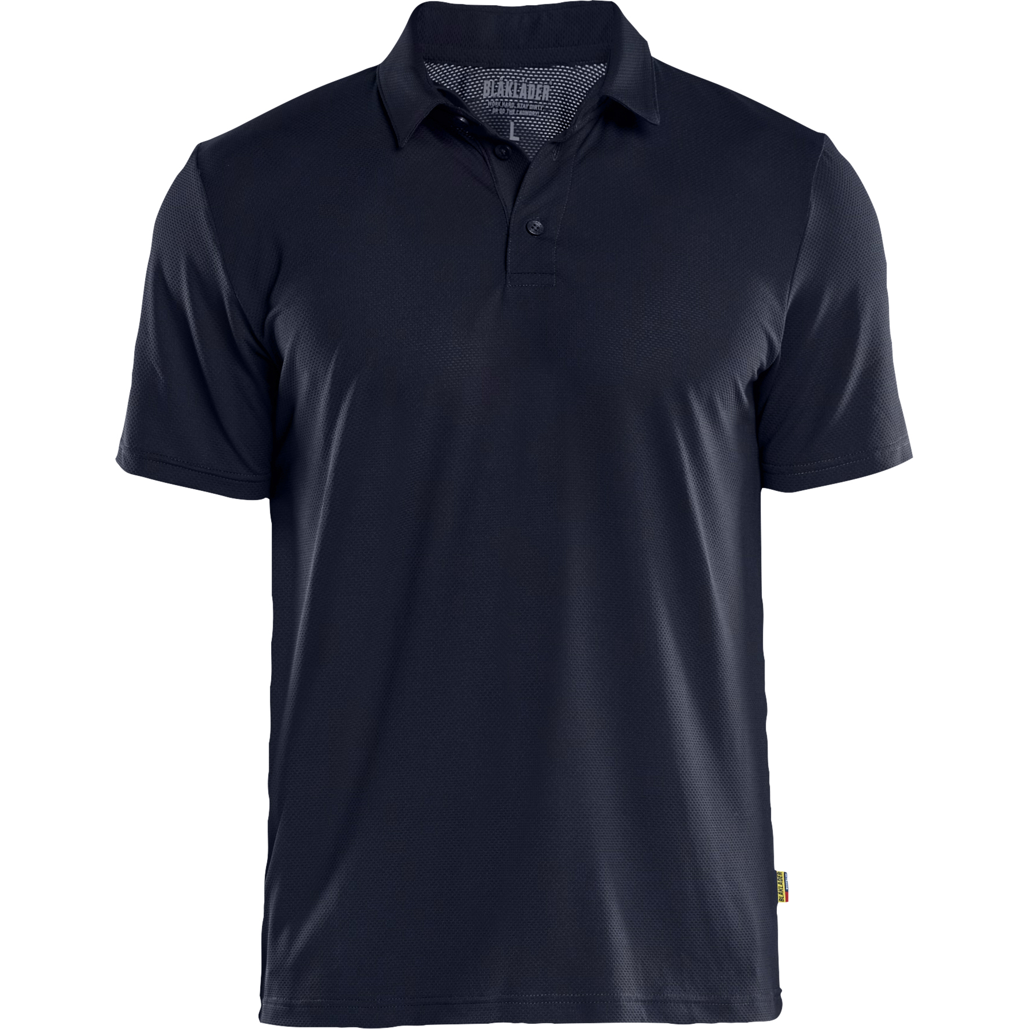 Blaklader Functional UV Protection Polo Shirt, Dark Navy