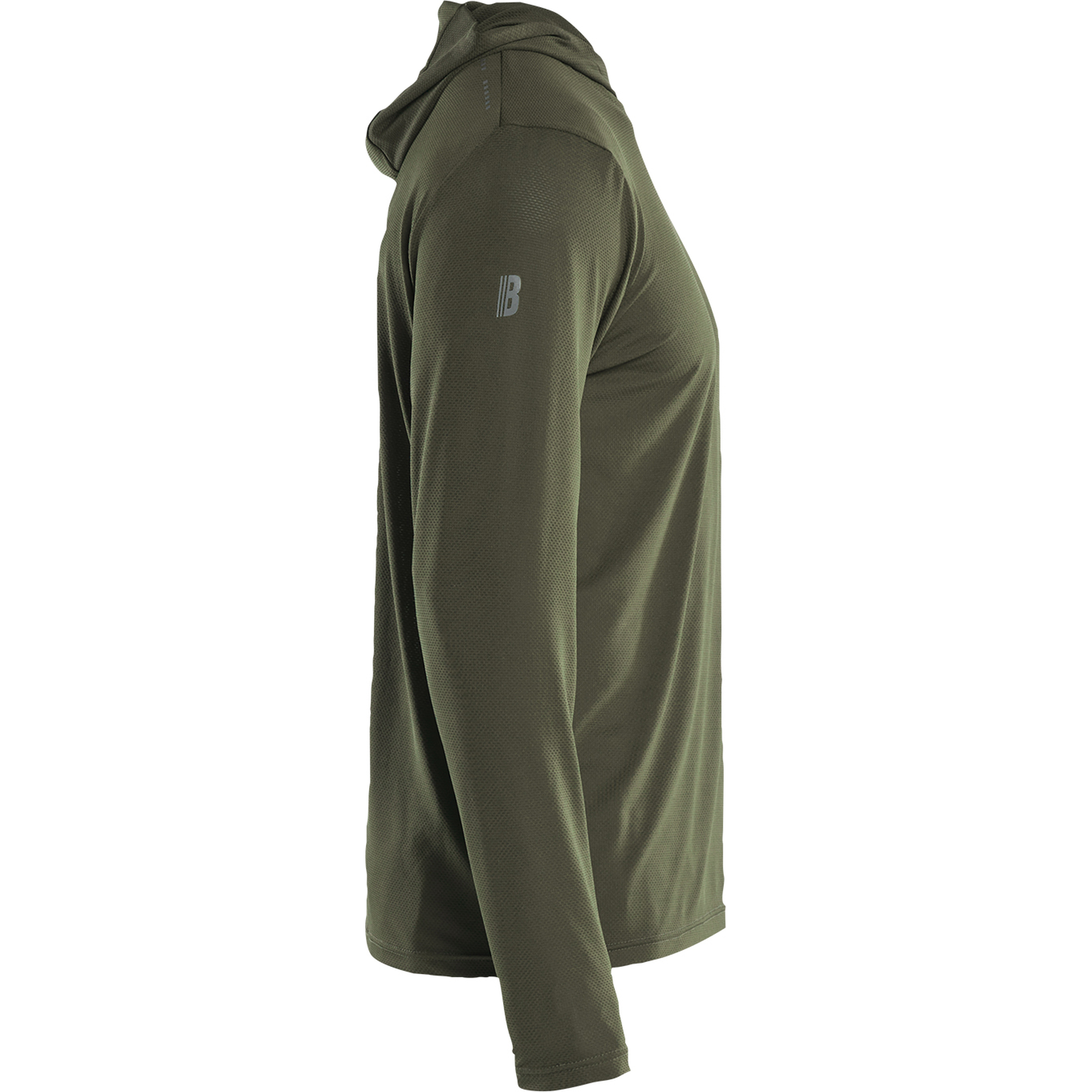 Blaklader Functional Hoodie with UV Protection, Forest Green (2)