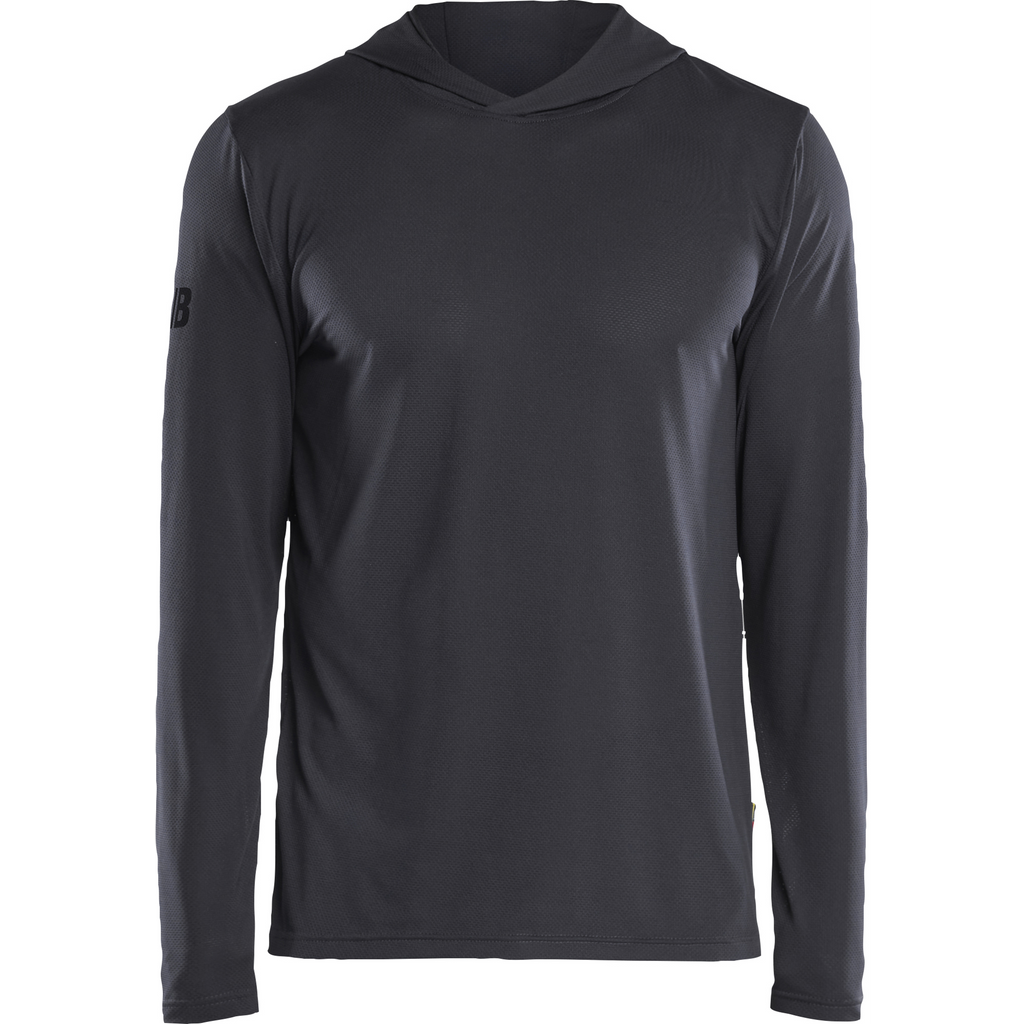 Blaklader Functional Hoodie with UV Protection, Medium Grey