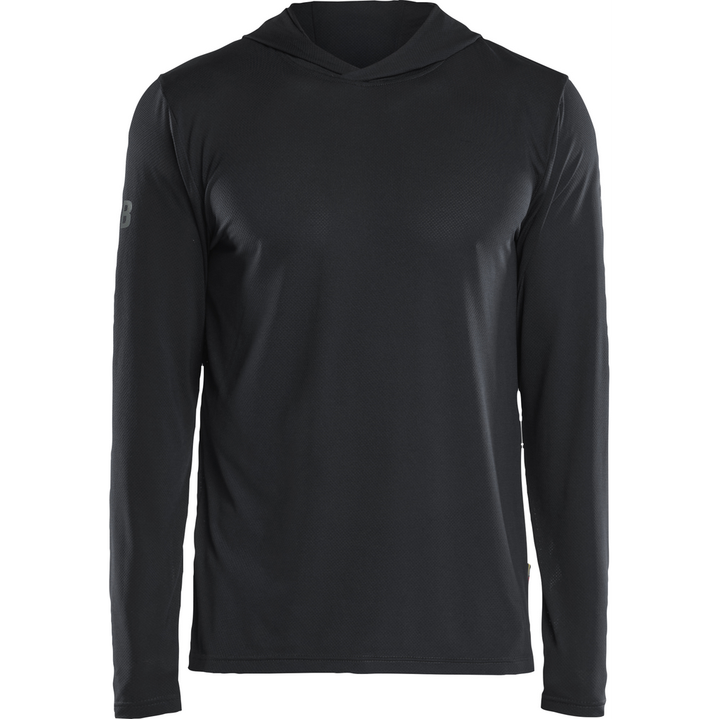 Blaklader Functional Hoodie with UV Protection, Black