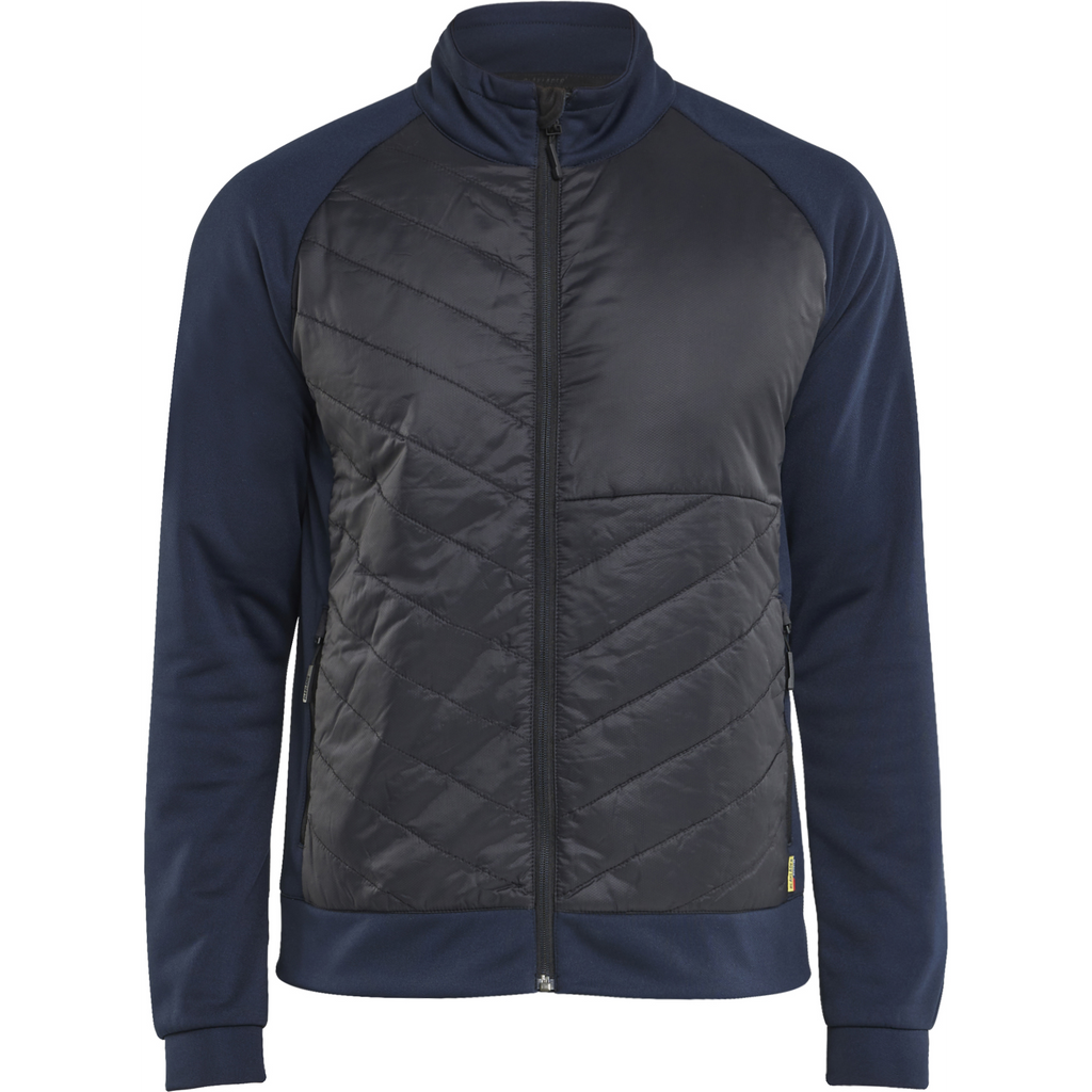 Blaklader Hybrid Pullover, Dark Navy/Black