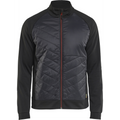 Blaklader Hybrid Sweatshirt, Black/Red