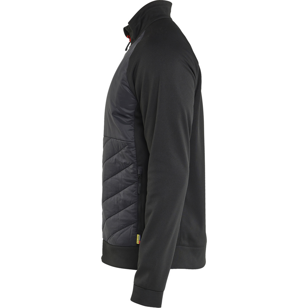 Blaklader Hybrid Sweatshirt, Black/Red (3)