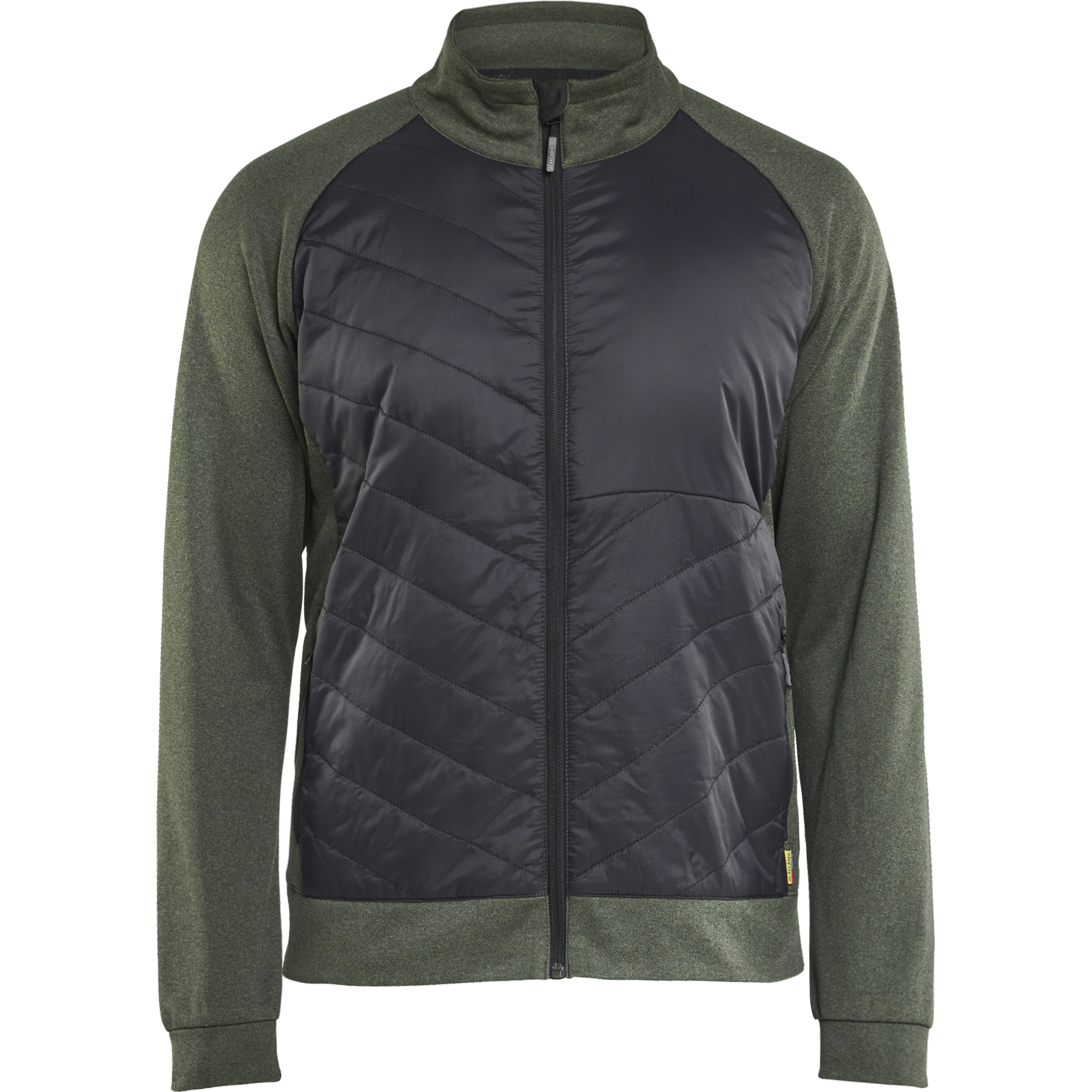Blaklader Hybrid Sweatshirt, Autumn Green/Black