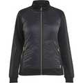 Blaklader Ladies Hybrid Sweater, Black/Yellow
