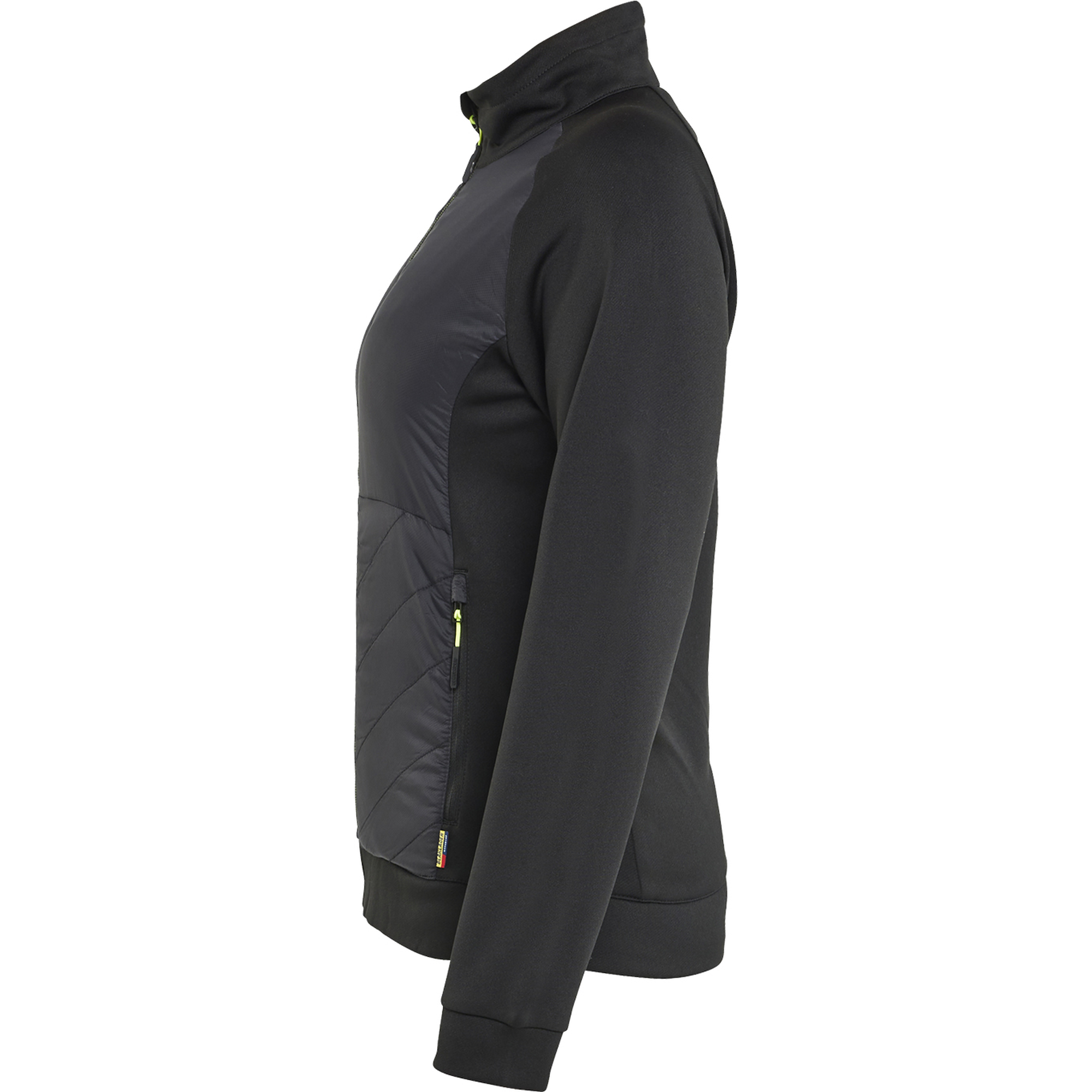 Blaklader Ladies Hybrid Sweater, Black/Yellow (3)