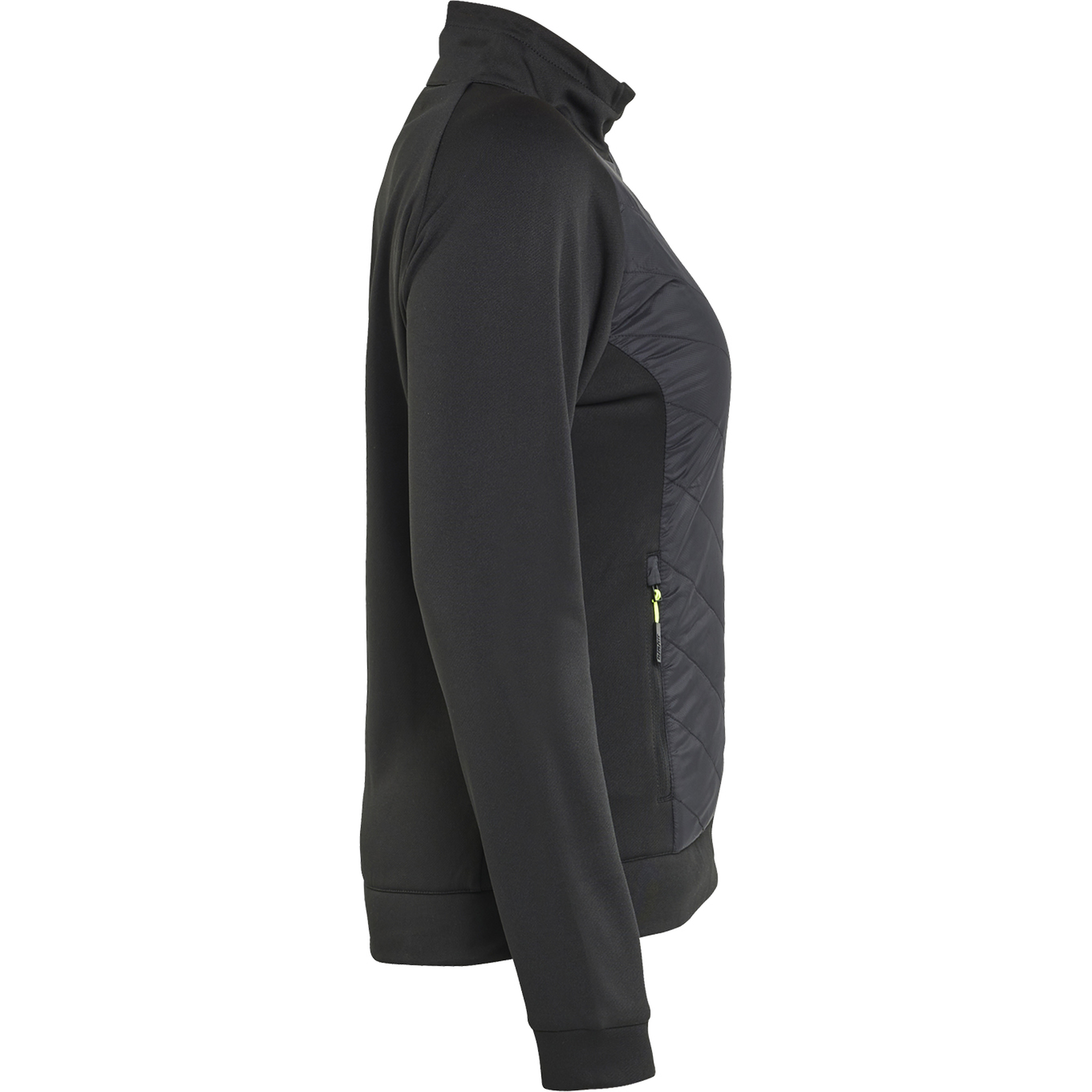 Blaklader Ladies Hybrid Sweater, Black/Yellow (2)