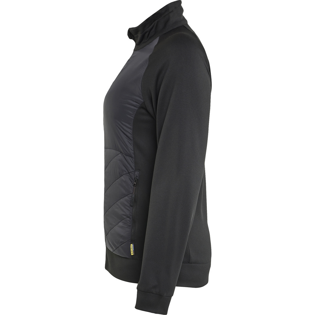 Blaklader Ladies Hybrid Sweatshirt, Black/Dark Grey (3)