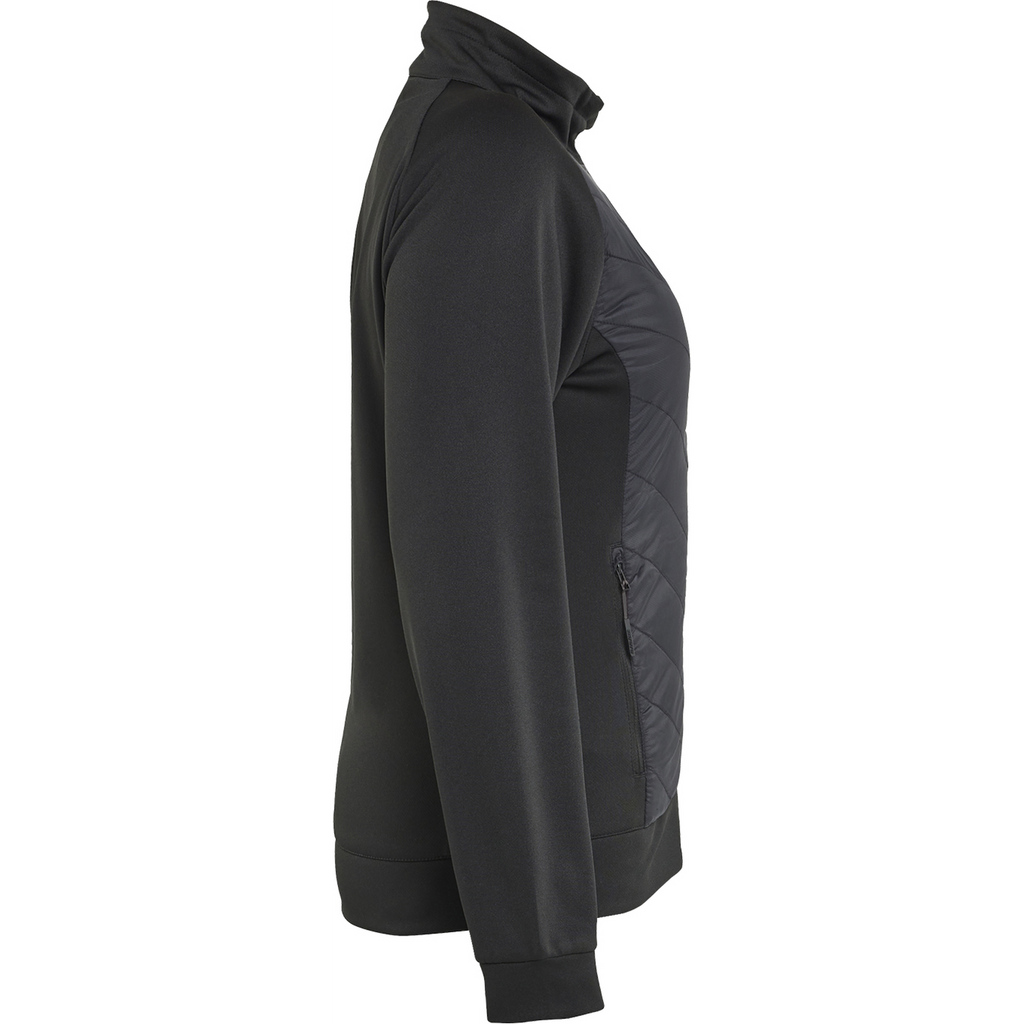 Blaklader Ladies Hybrid Sweatshirt, Black/Dark Grey (2)