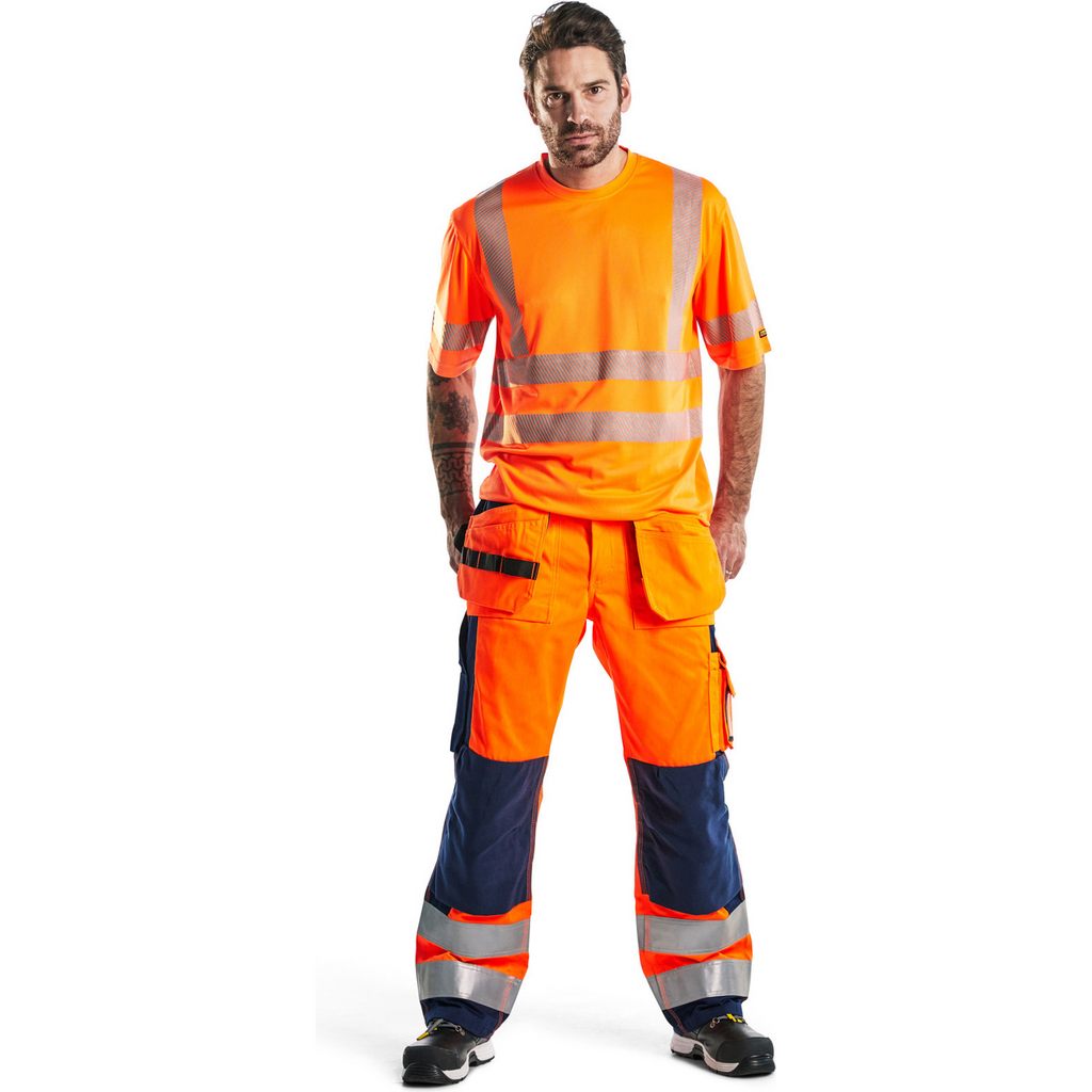 Blaklader High Vis UV Protection T-Shirt, Orange (5)
