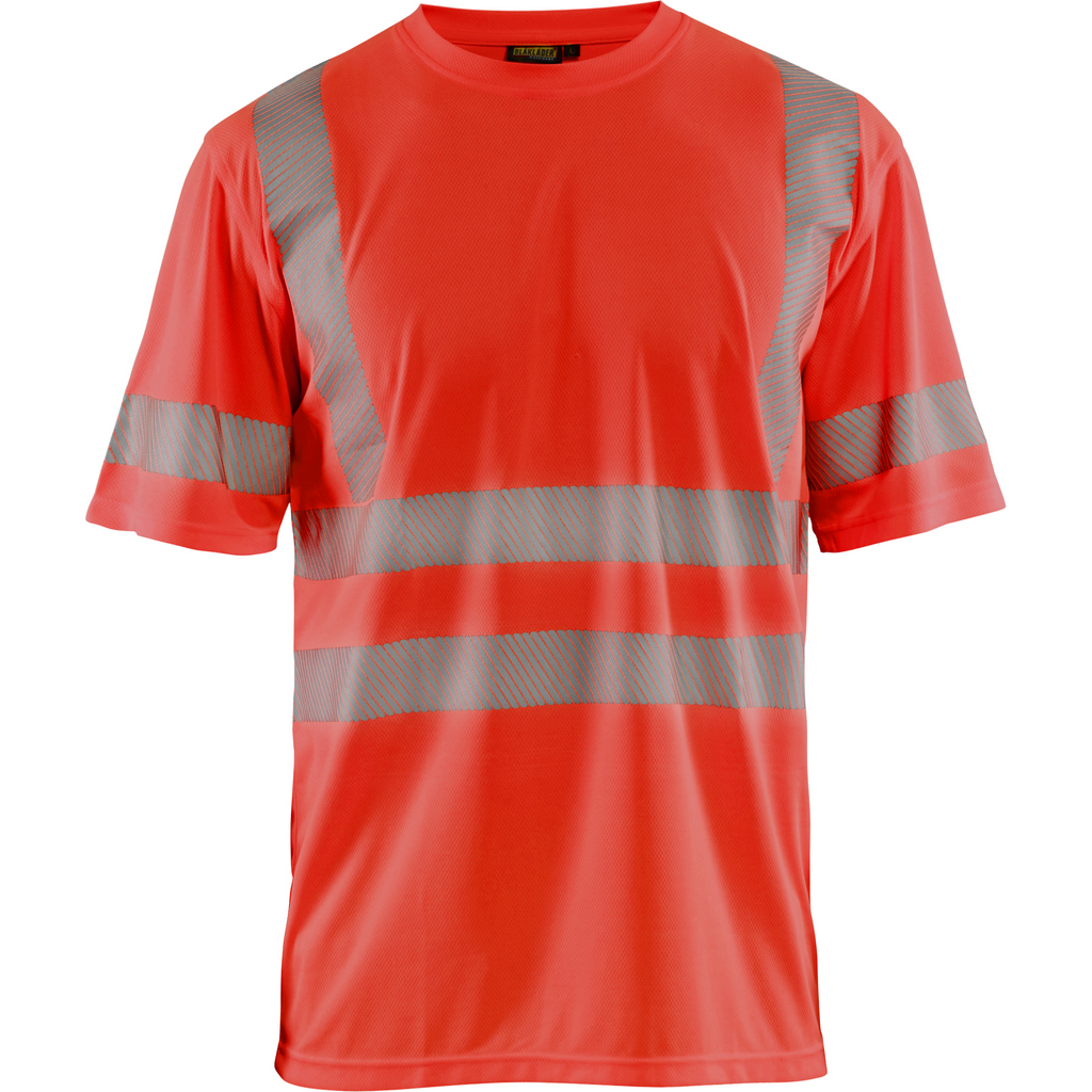 Blaklader High Vis UV Protection T-Shirt, Red