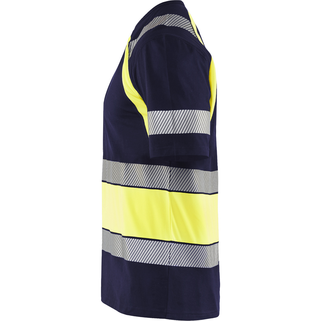 Blaklader High Vis T-Shirt, Navy/Yellow (3)