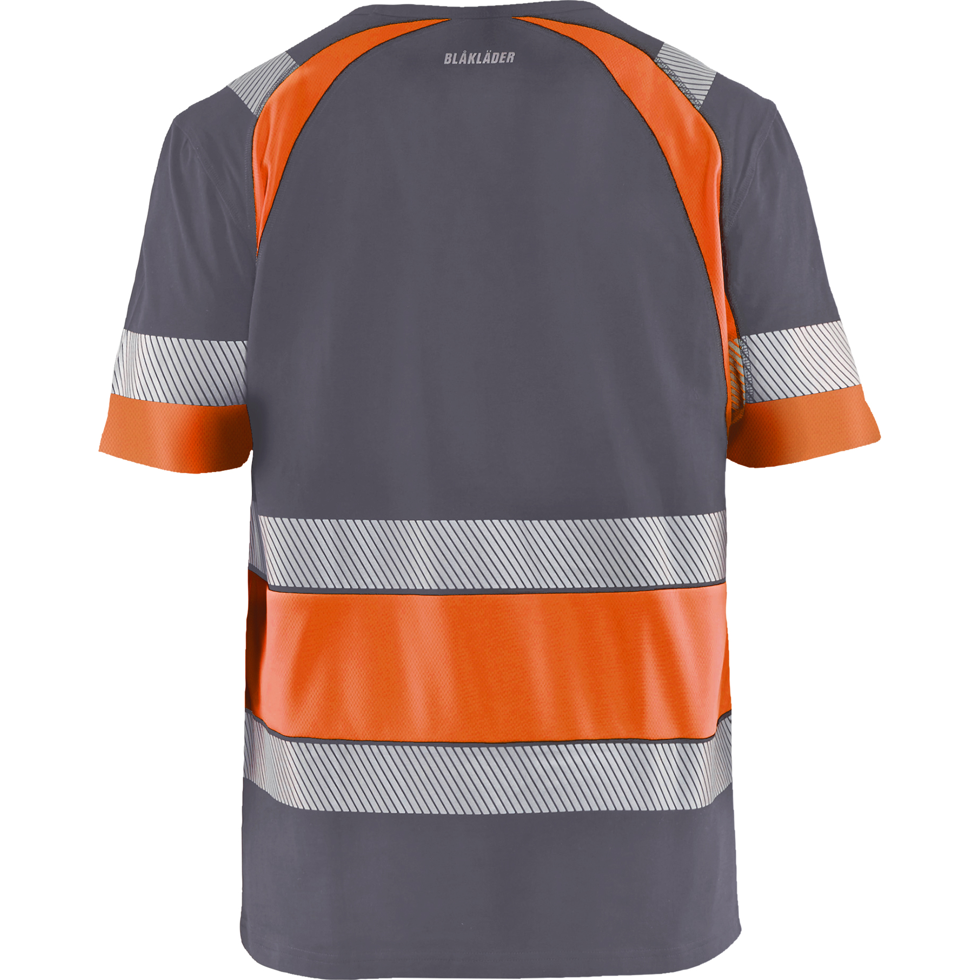 Blaklader High Vis T-Shirt, Medium Grey/Orange (4)